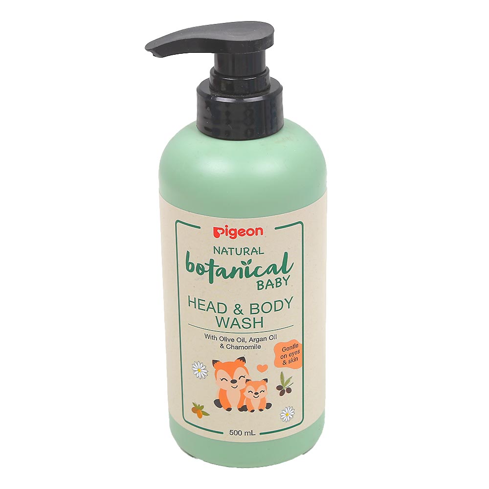 Natural Botanical Head & Body Wash 500Ml
