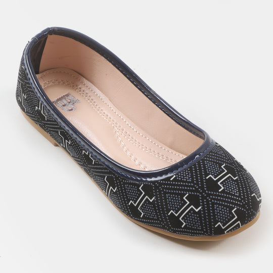 Girls Pumps 910-28 - Blue