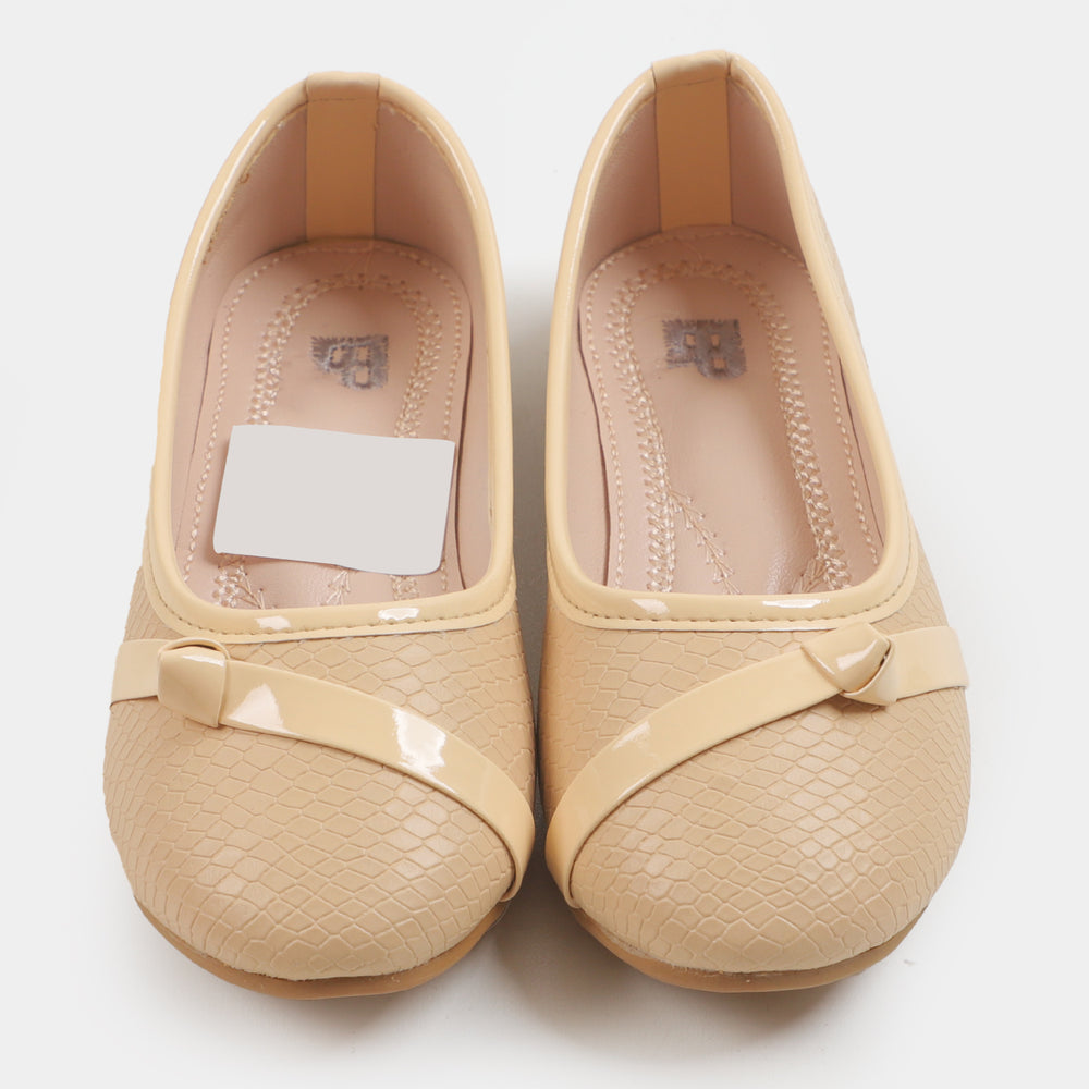 Girls Pumps 910-31 - Beige