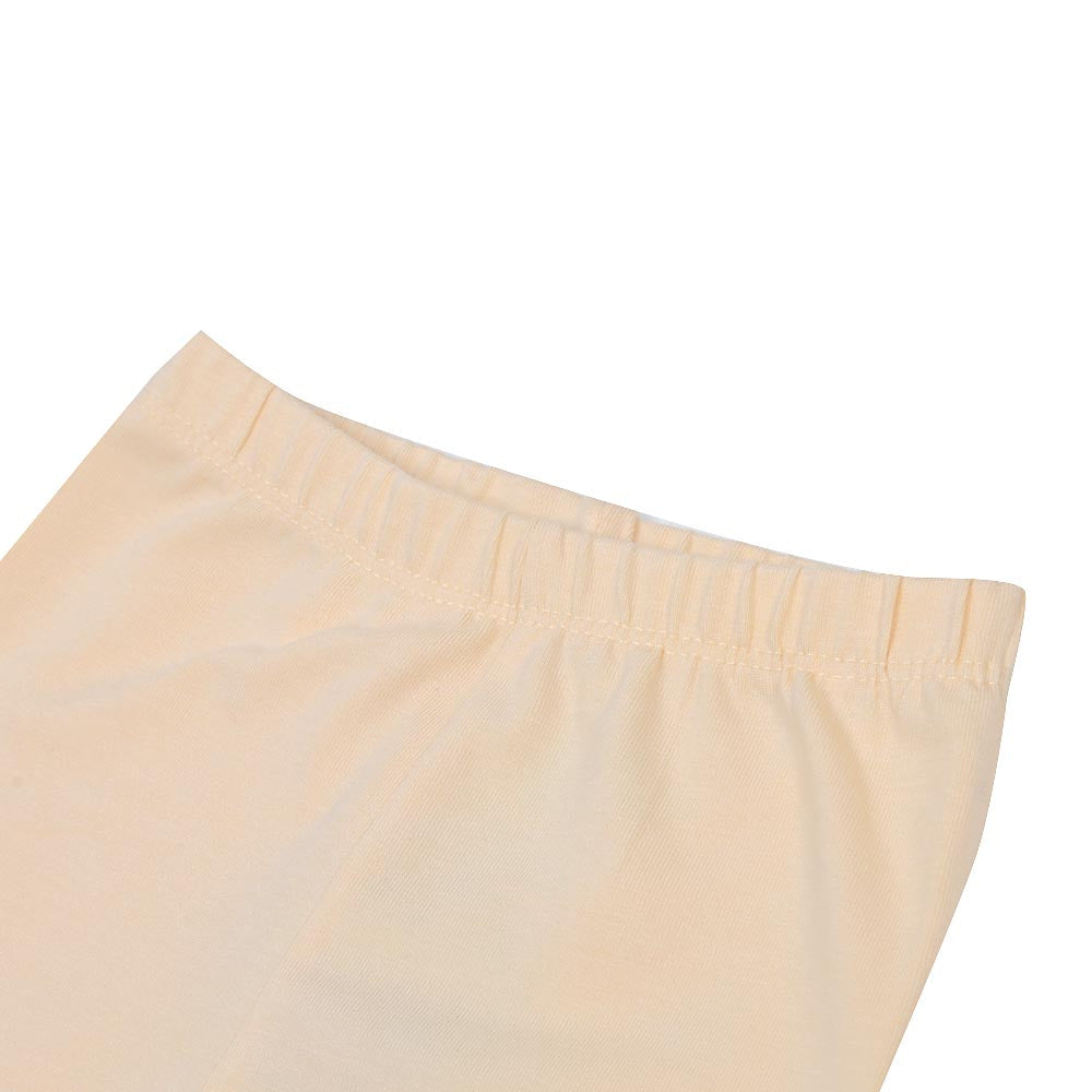 Infant Girls Plain Basic Tights - SHORTBREAD