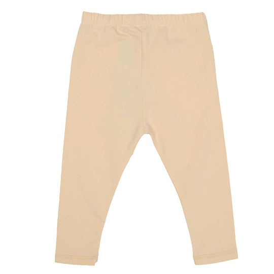 Infant Girls Plain Basic Tights - SHORTBREAD