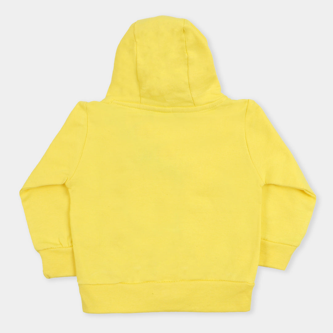 Infant Boys Knitted Jacket Character- Yellow