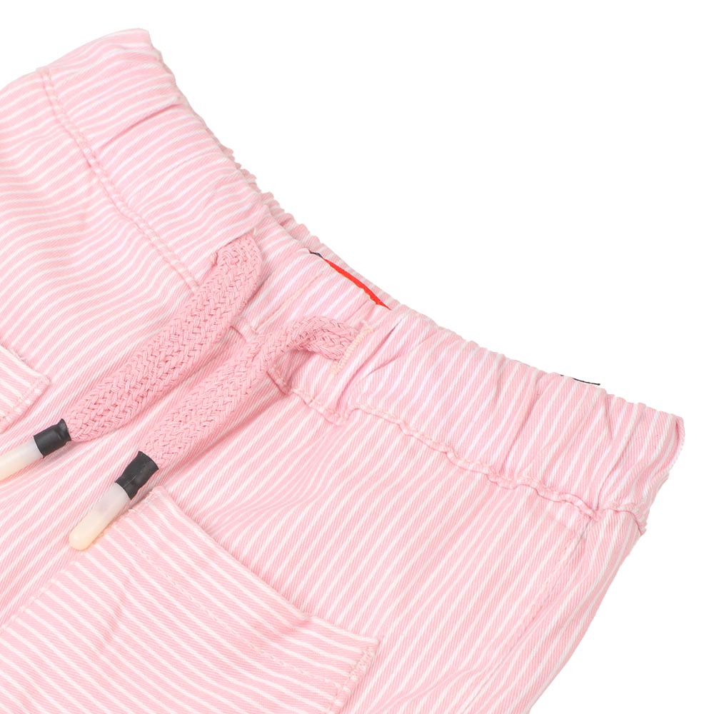 Infant Cotton Shorts Stripe - Pink Strip