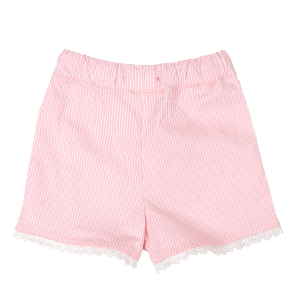 Infant Cotton Shorts Stripe - Pink Strip
