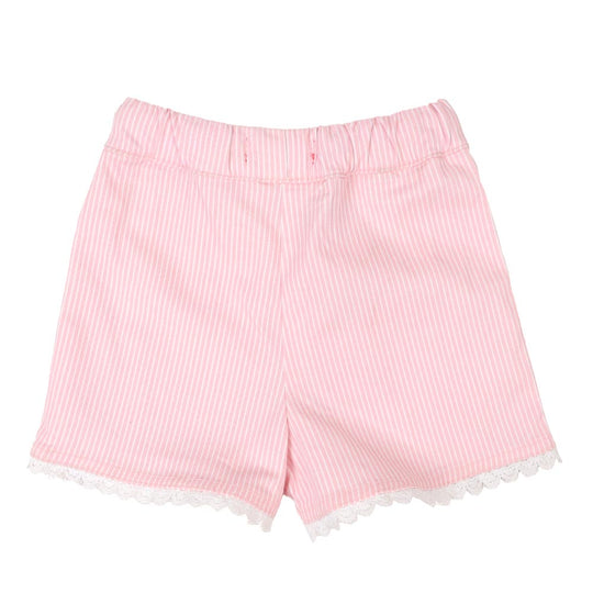 Infant Cotton Shorts Stripe - Pink Strip