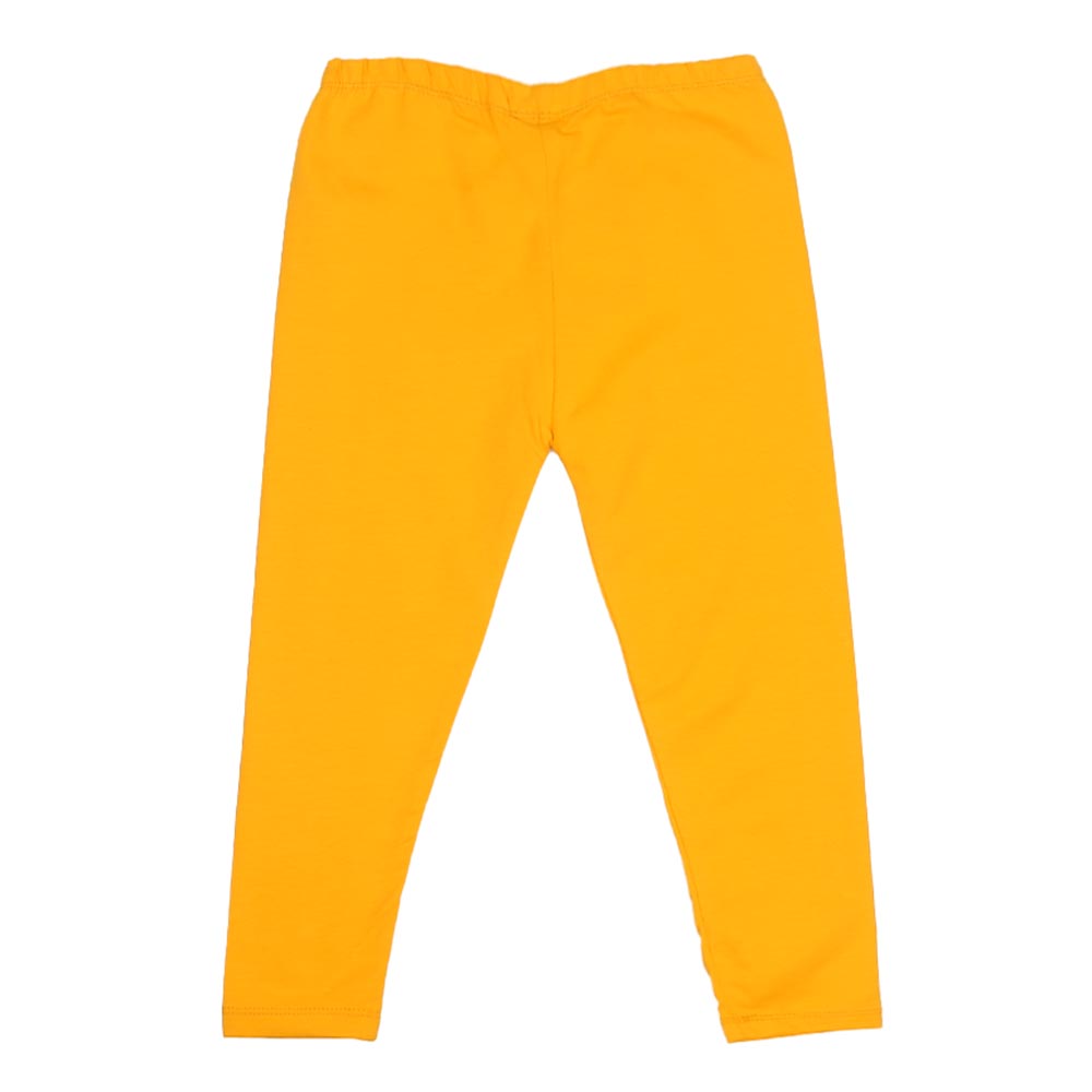 Infant Girls Plain Tights - Citrus