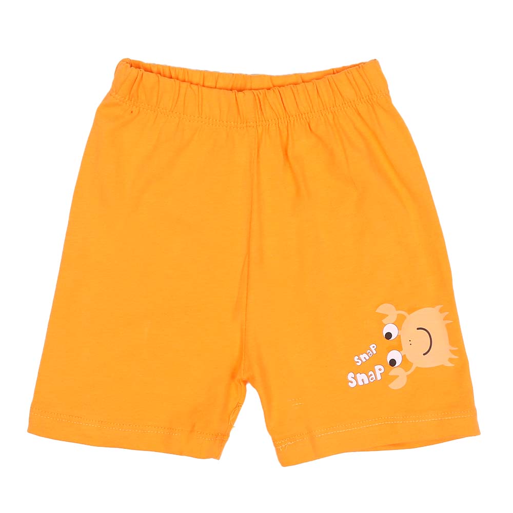Infant Boys Knitted Suit Snap Snap - Peach