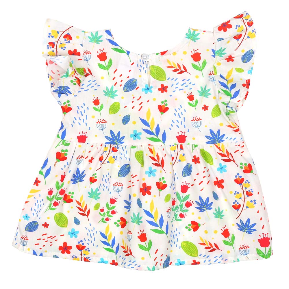 Infant Girls 3pcs Suit P2 - White