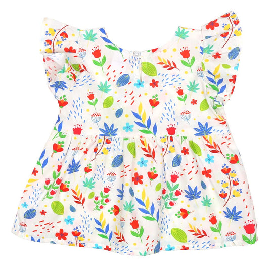 Infant Girls 3pcs Suit P2 - White