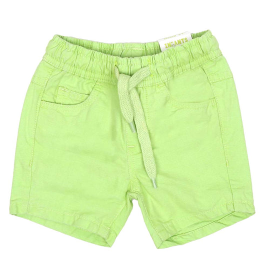 Infant Boys Short Cotton Basic - LT.Green