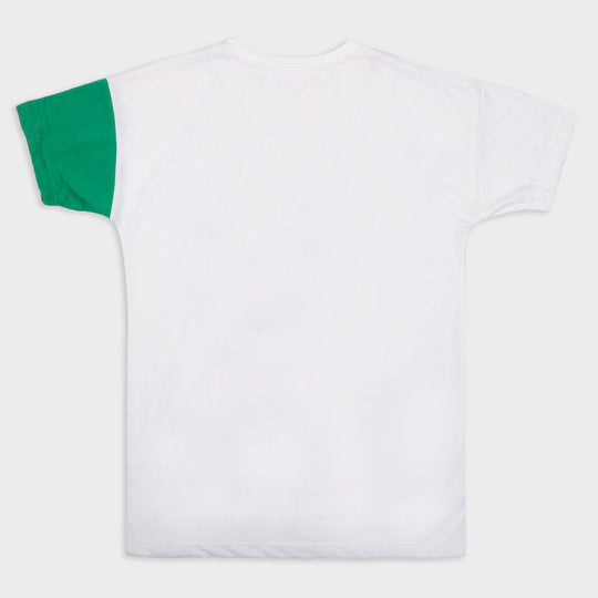 Girls Teens Azadi Mubarak - B.White T-Shirt