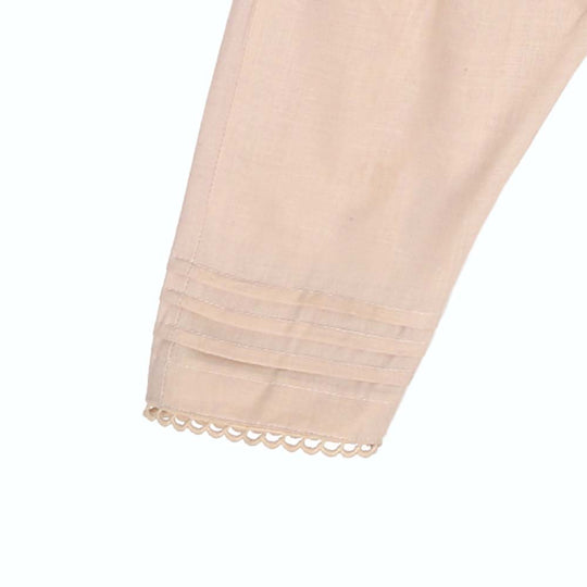 Infant Girls Trouser Pleats - BEIGE