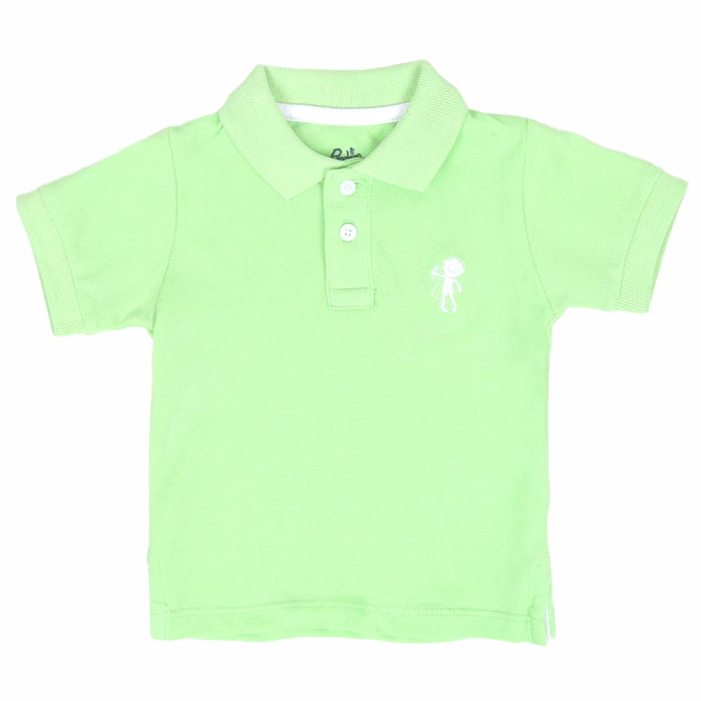 Infant Boys Polo Basic - P.Green