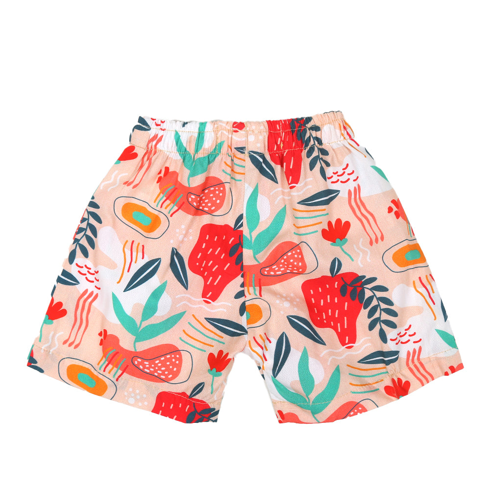 Infant Girls 2pcs Suit P1-Lt.Orange