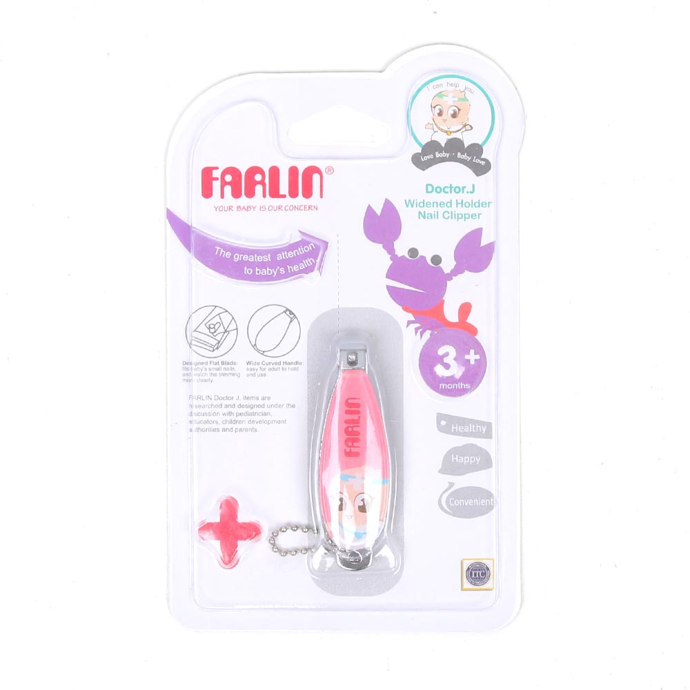 Farlin Nail Clipper Bf-160C - Pink