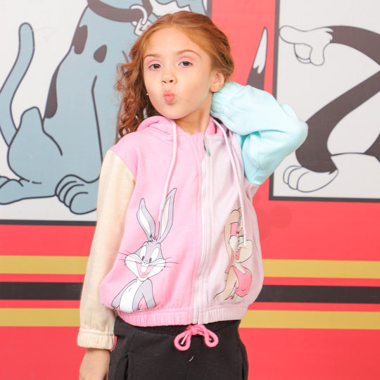 Girls Knitted Jacket Cartoon Character