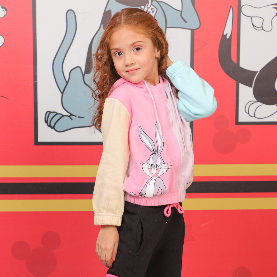 Girls Knitted Jacket Cartoon Character