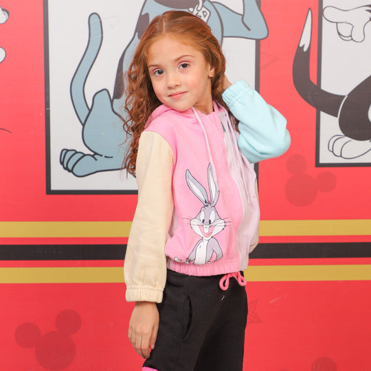 Girls Knitted Jacket Cartoon Character
