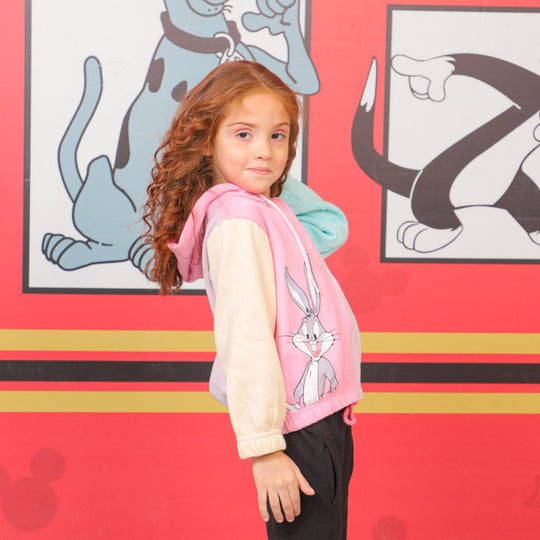 Girls Knitted Jacket Cartoon Character