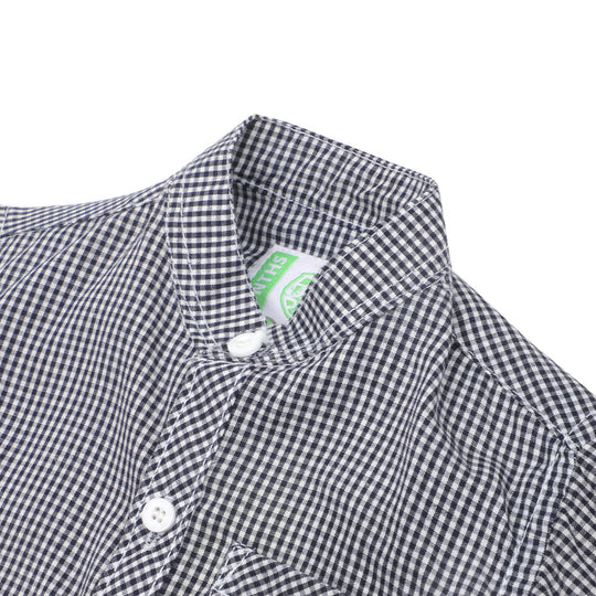 Infant Boys Casual Shirt - Black Check