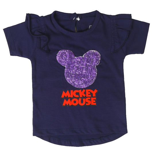 Infant Girls T-Shirt -NAVY