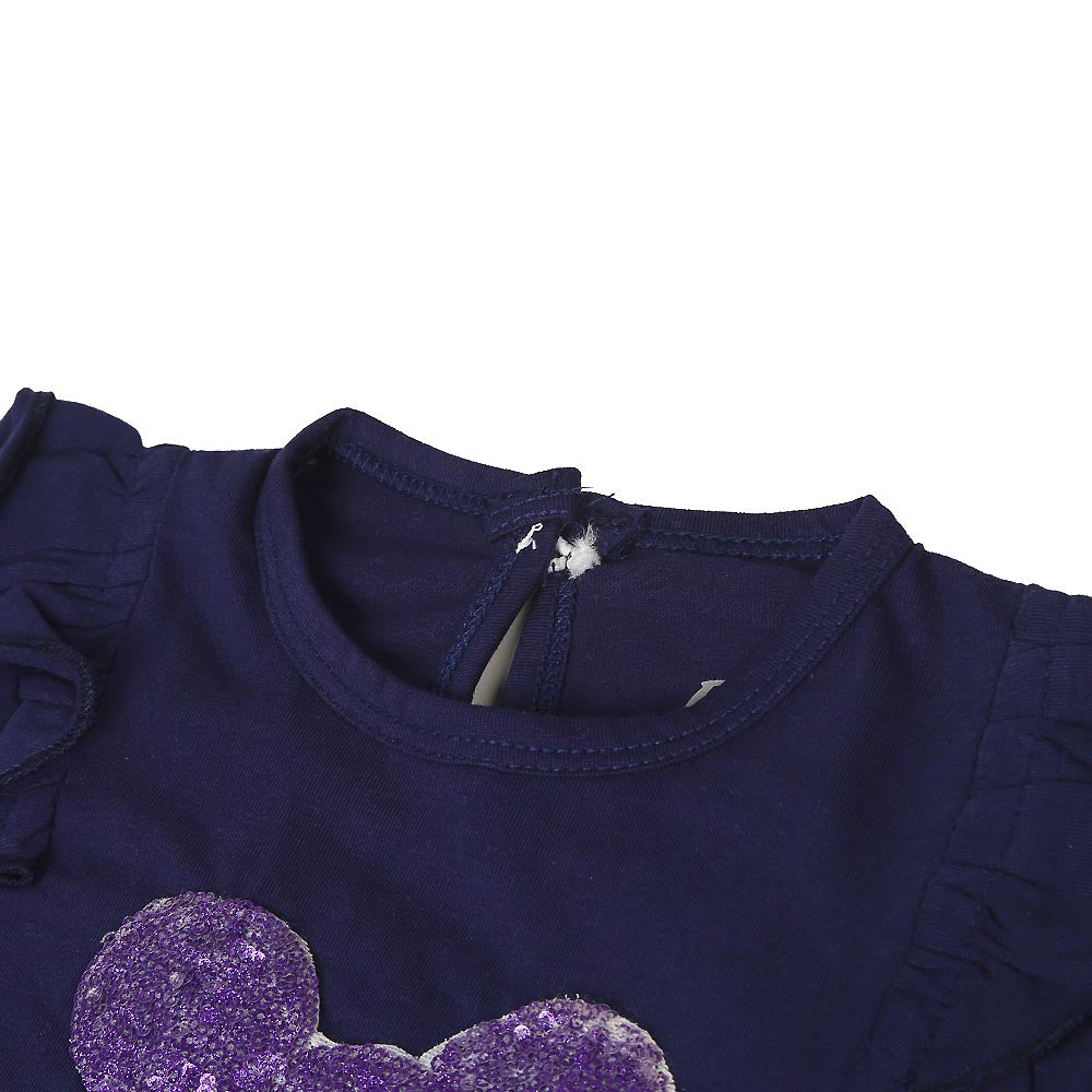 Infant Girls T-Shirt -NAVY