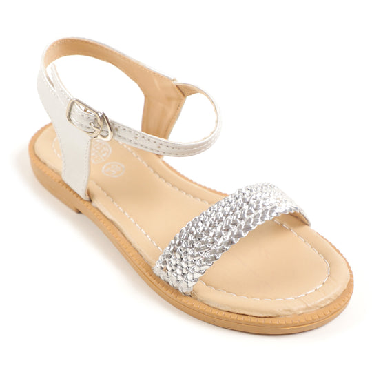 Girls Sandal 909-22 - SILVER