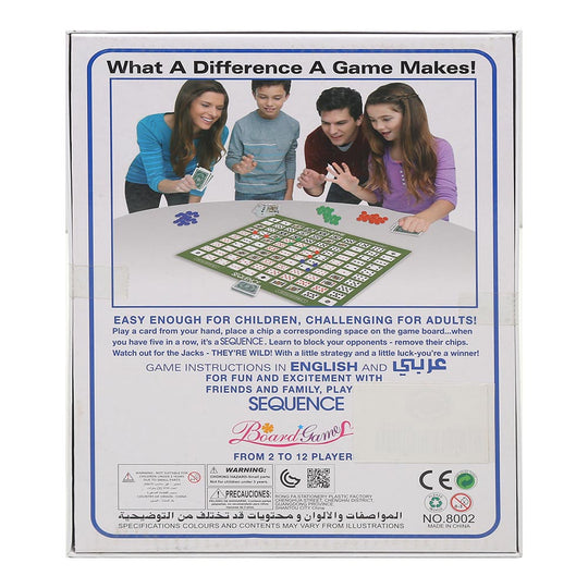 Sequence Board Game For Kids