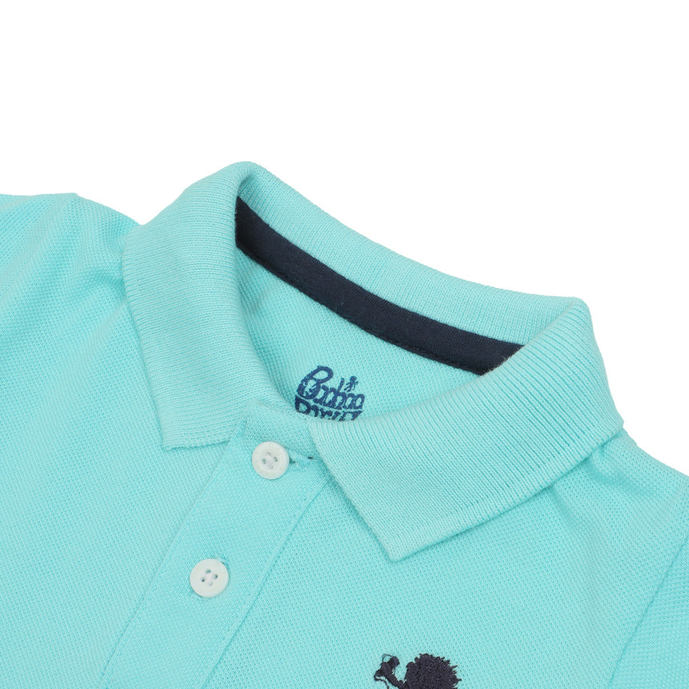 Infants Boys Polo Basic - Island Par