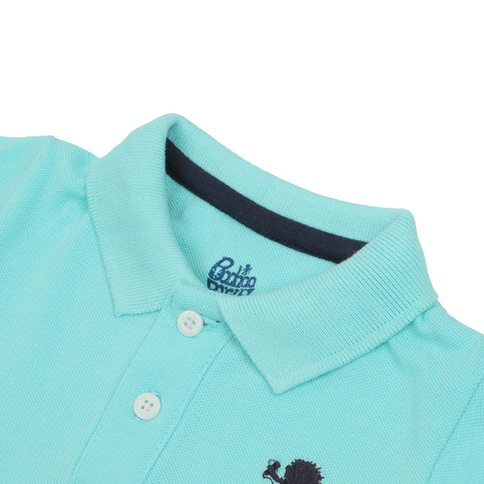 Infants Boys Polo Basic - Island Par