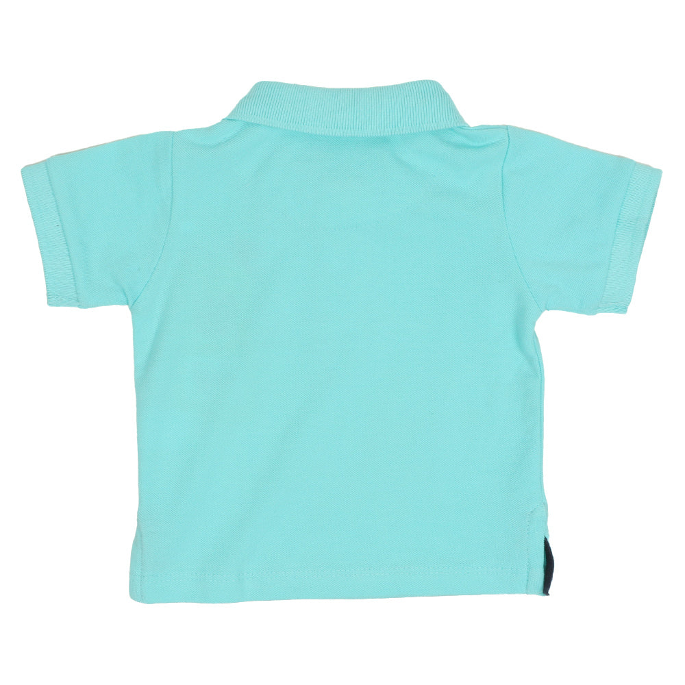 Infants Boys Polo Basic - Island Par