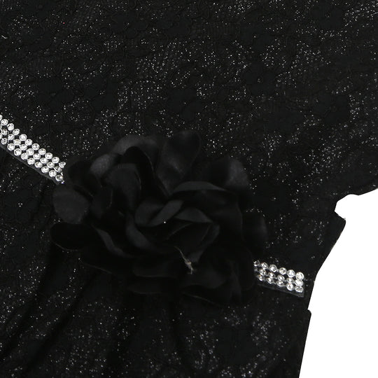 Infant Girls Frock Fancy Moonsoon - Black