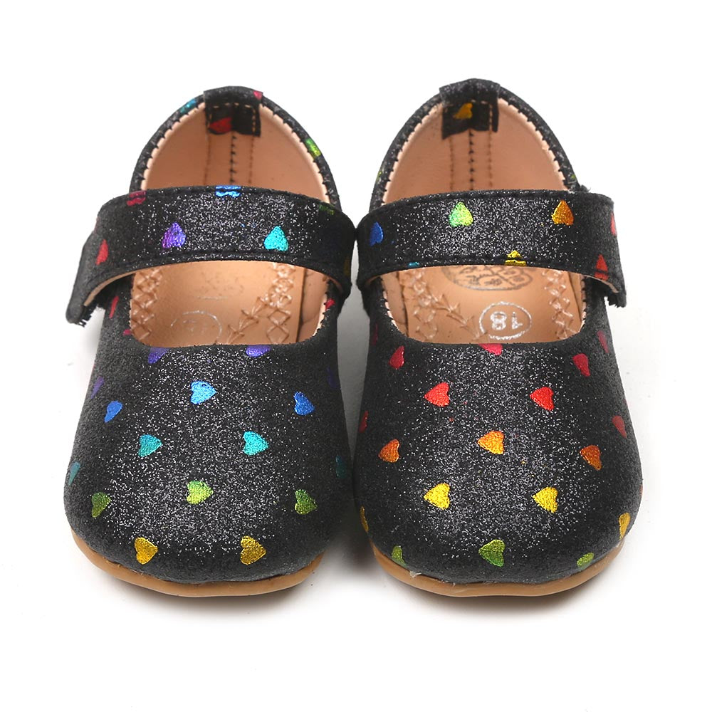 Girls Pumps 640-3 - BLACK
