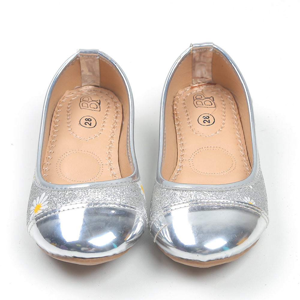 Casual Pumps For Girls - Silver