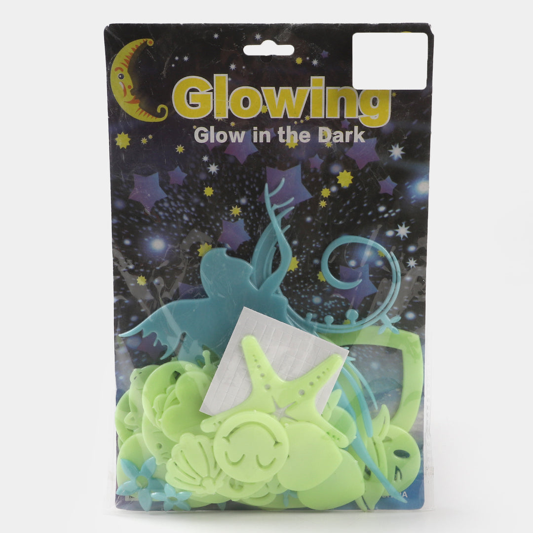 Glowing Plastic Stickers