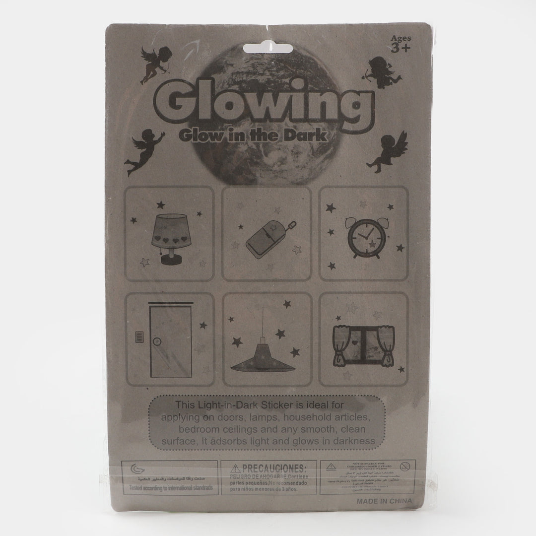 Glowing Plastic Stickers