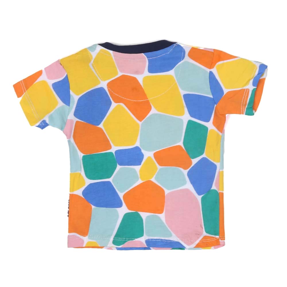 Infant Boys T-Shirt Color Mosaic - Multi
