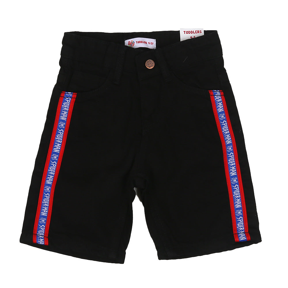 Boys Short Denim - Black