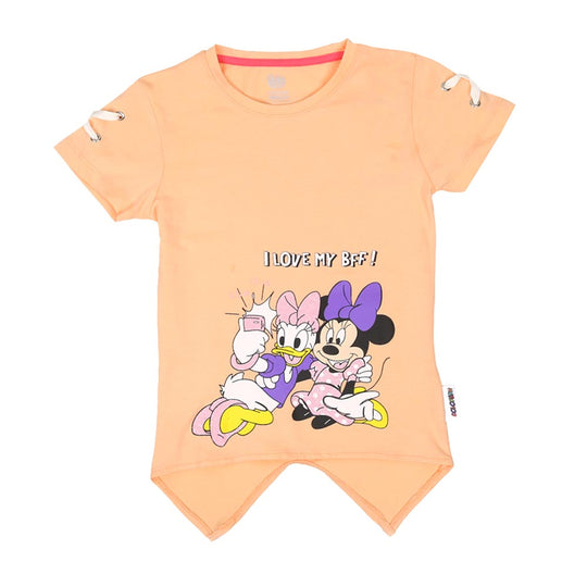 Girls T-Shirt BFF - Light Peach