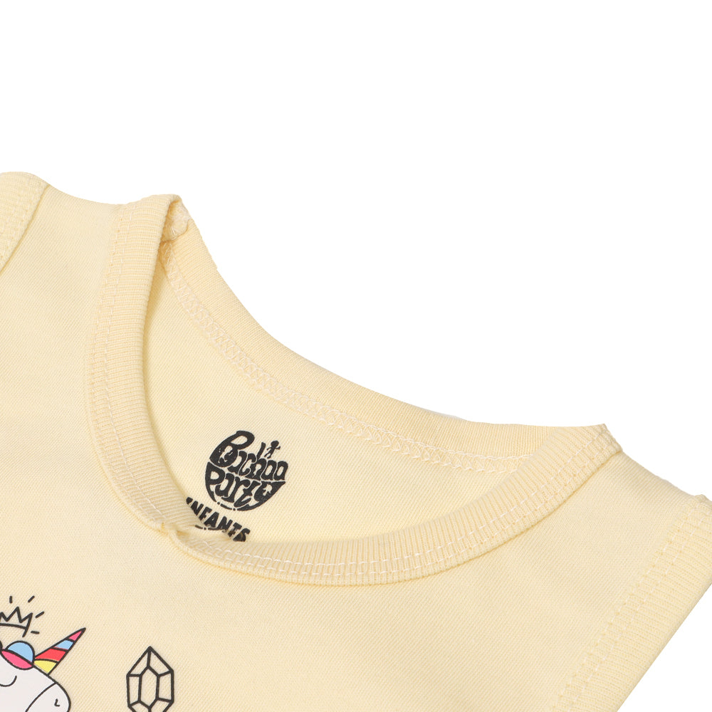 Infant Girls Sando 3 Pc Set Sparkle - mIX