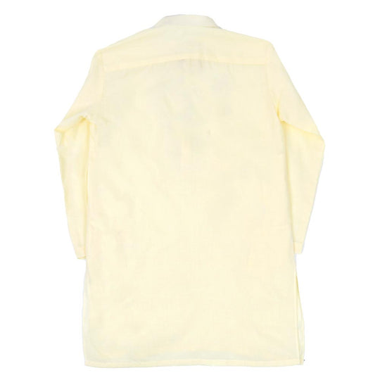 Boys Basic Kurta - Lime Yellow