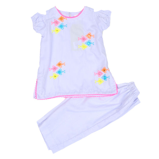 Infant Girls 2 Pcs Fancy Baby Nemo-Lilac
