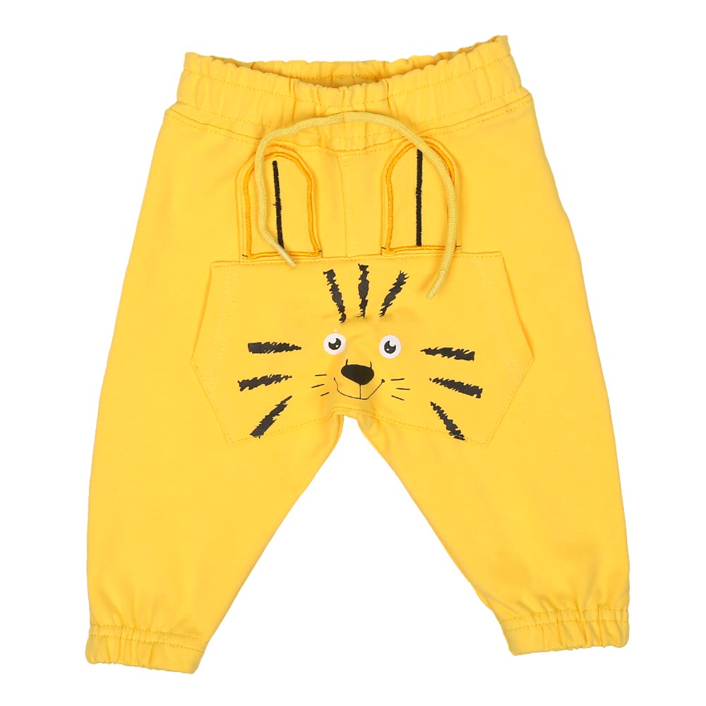 Infant Boys Pajama Tiger - Yellow