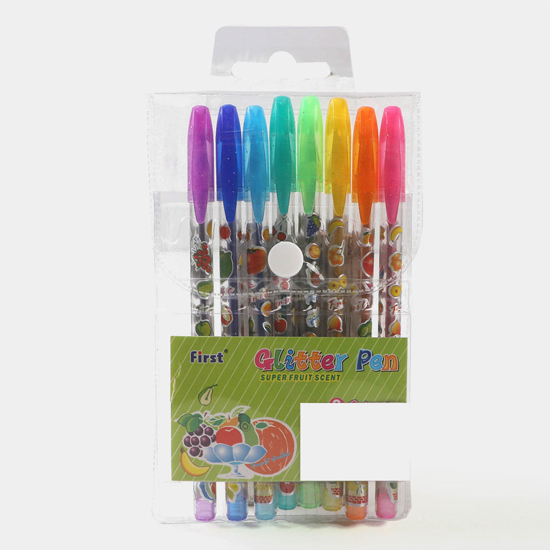 GLITTER GEL PEN POUCH 8 Color