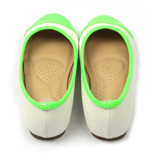 Fancy Stylish Pumps For Girls - Green (0911-4)