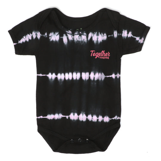 Infant Romper Together Forever Daughter -BLACK