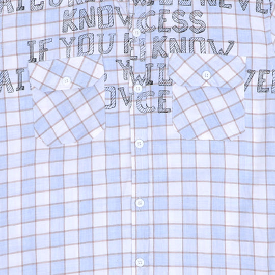 Boys Casual Shirt Success- Sky Blue