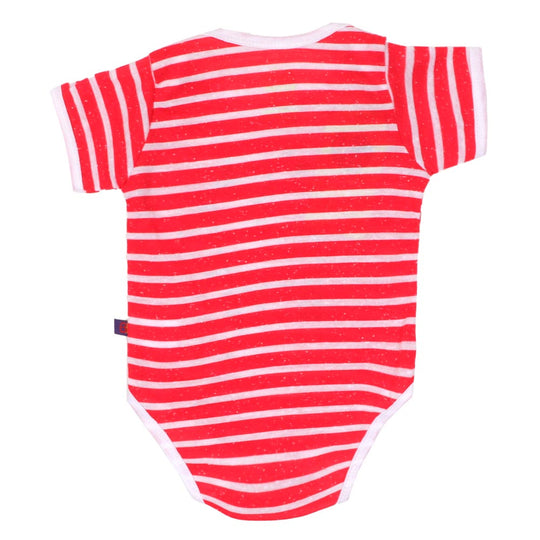 Infant Basic Romper Unisex - Hot Pink
