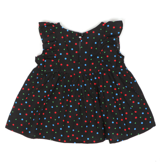 Infants Girls Digital Print C-BLACK