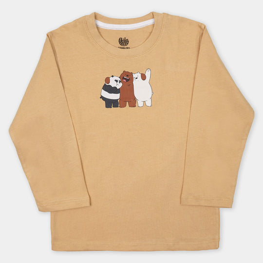 Boys T-Shirt Bear - Winter